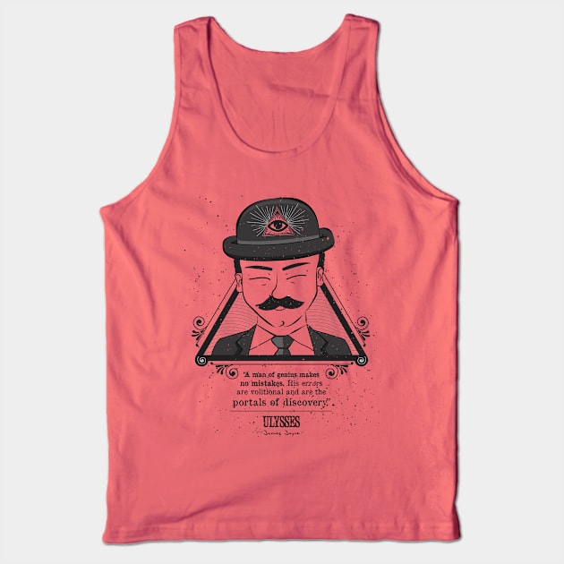 Ulysses - Leopold Bloom Tank Top by ChocolateBono